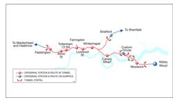 F1 tunnel route